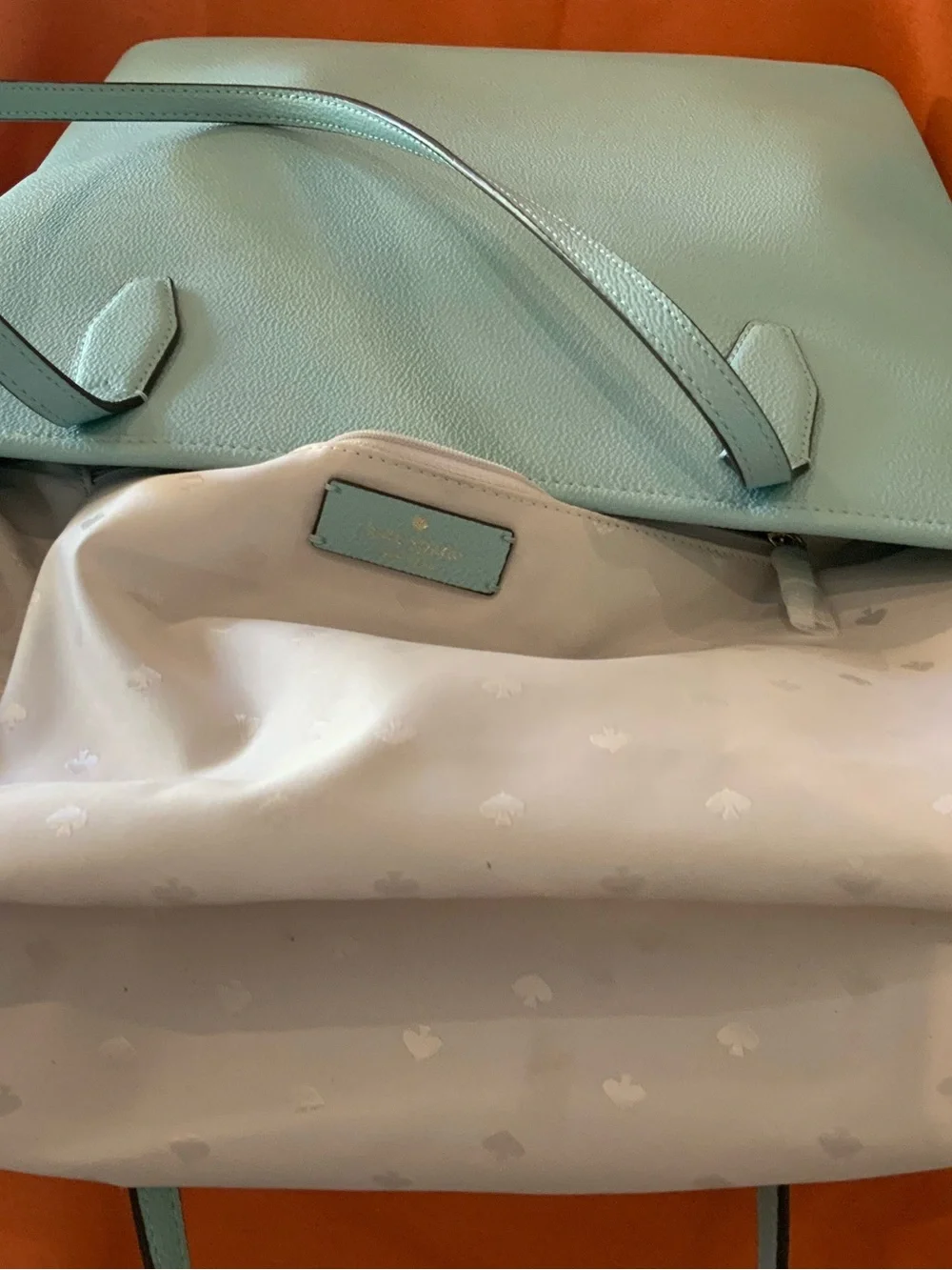 kate spade Mint Green Leather Tote